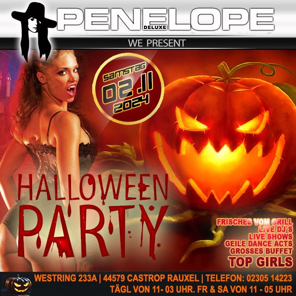 HALLOWEEN PARTY in der Penelope