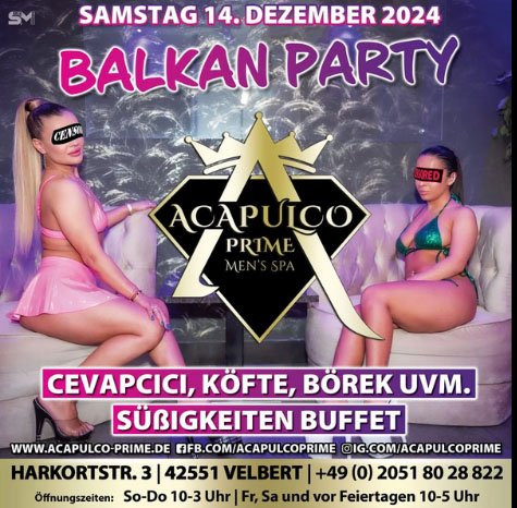 Balkan Party im Acapulco Prime